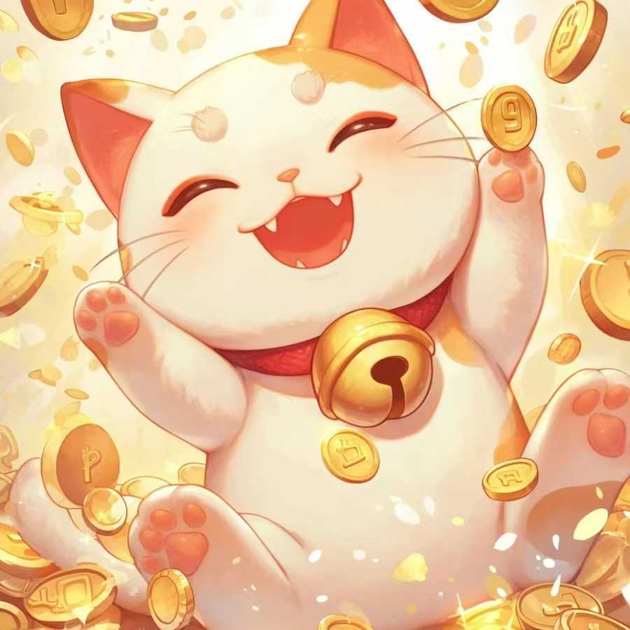 发财喵招财猫主视觉
